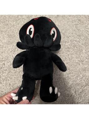 Skeleton Crew Studio C is for Cthulhu Plush Black Alien Stuffed Animal 2015